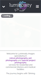 Mobile Screenshot of luminosity-images.com
